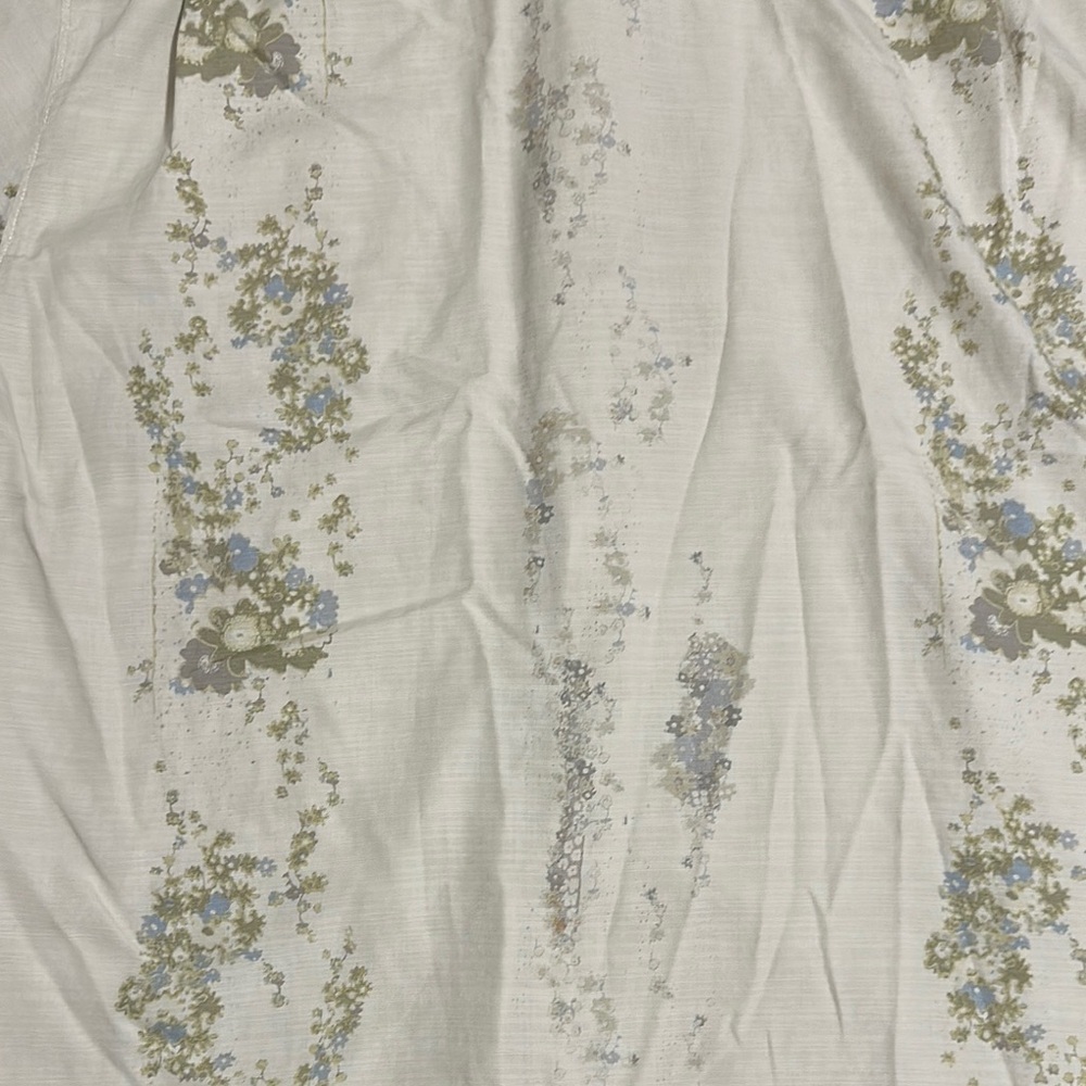 Tommy Bahama Shirt Mens XXL Cream Silk Floral Hawaiian Camp Button Up - Picture 15 of 15